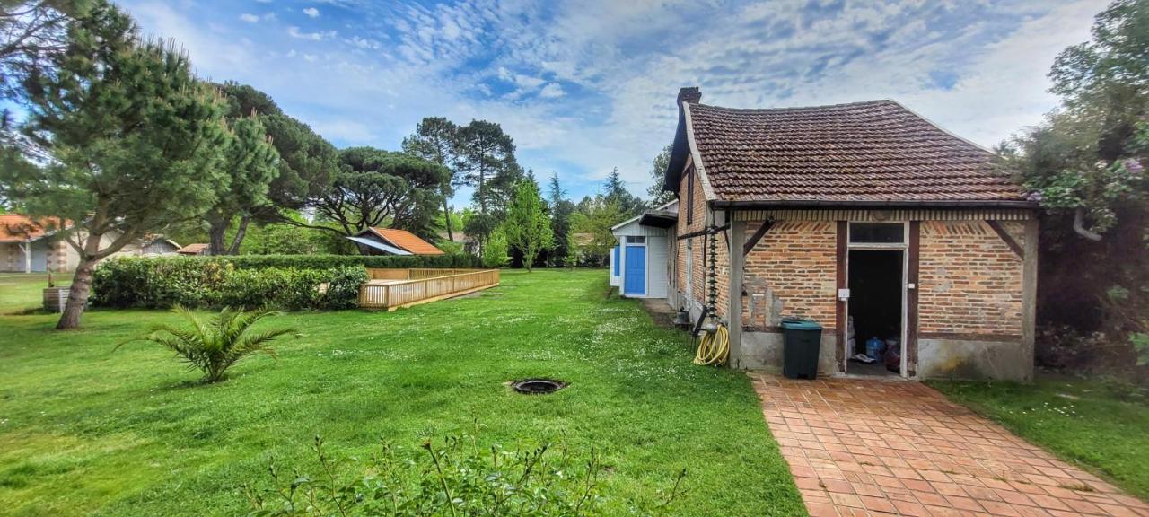 Charmante Maison Dans Les Landes X 10 Avec Piscine Et Salle D Escalade Lue Exterior foto