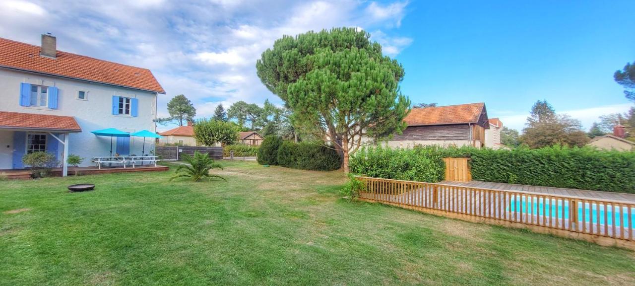 Charmante Maison Dans Les Landes X 10 Avec Piscine Et Salle D Escalade Lue Exterior foto