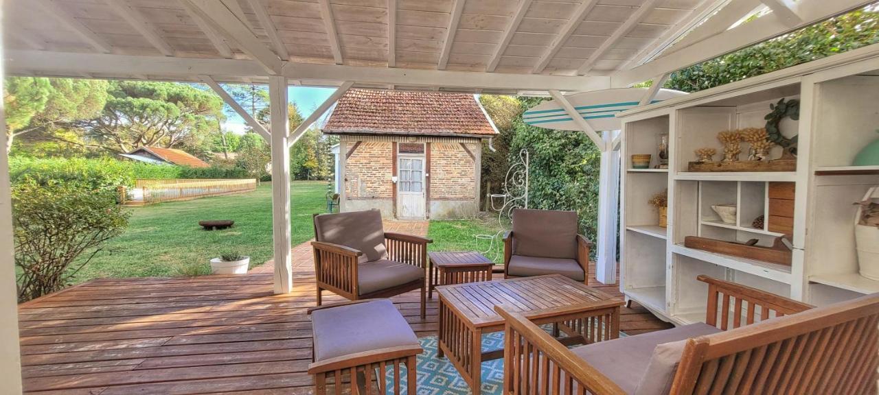 Charmante Maison Dans Les Landes X 10 Avec Piscine Et Salle D Escalade Lue Exterior foto