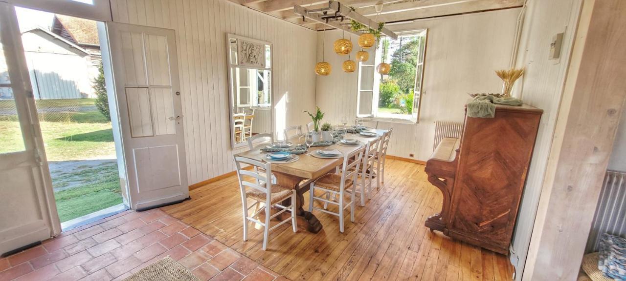 Charmante Maison Dans Les Landes X 10 Avec Piscine Et Salle D Escalade Lue Exterior foto