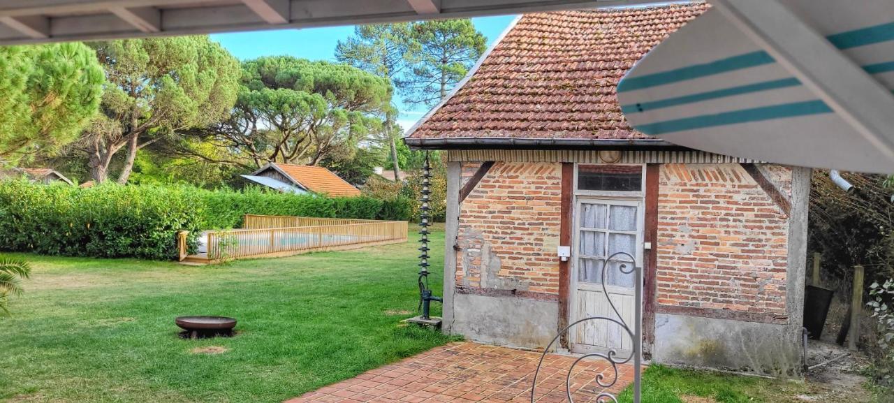 Charmante Maison Dans Les Landes X 10 Avec Piscine Et Salle D Escalade Lue Exterior foto