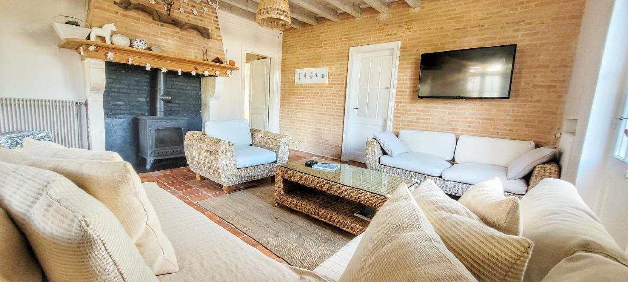 Charmante Maison Dans Les Landes X 10 Avec Piscine Et Salle D Escalade Lue Exterior foto