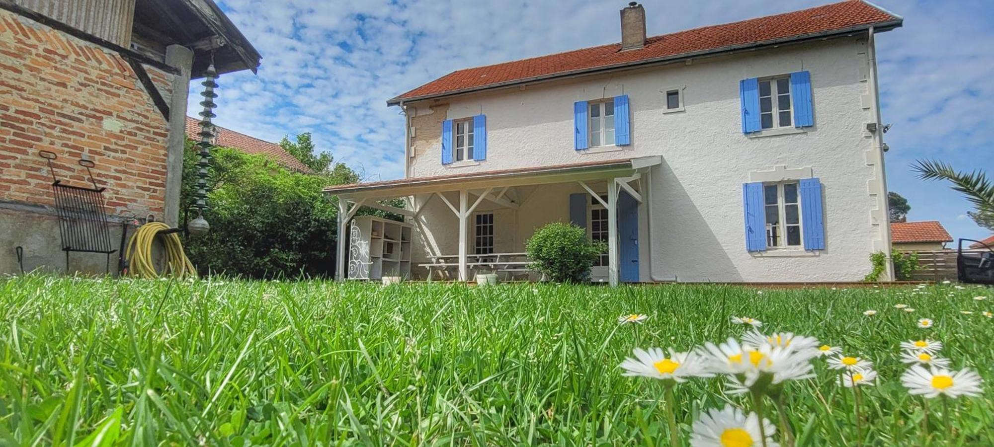 Charmante Maison Dans Les Landes X 10 Avec Piscine Et Salle D Escalade Lue Exterior foto