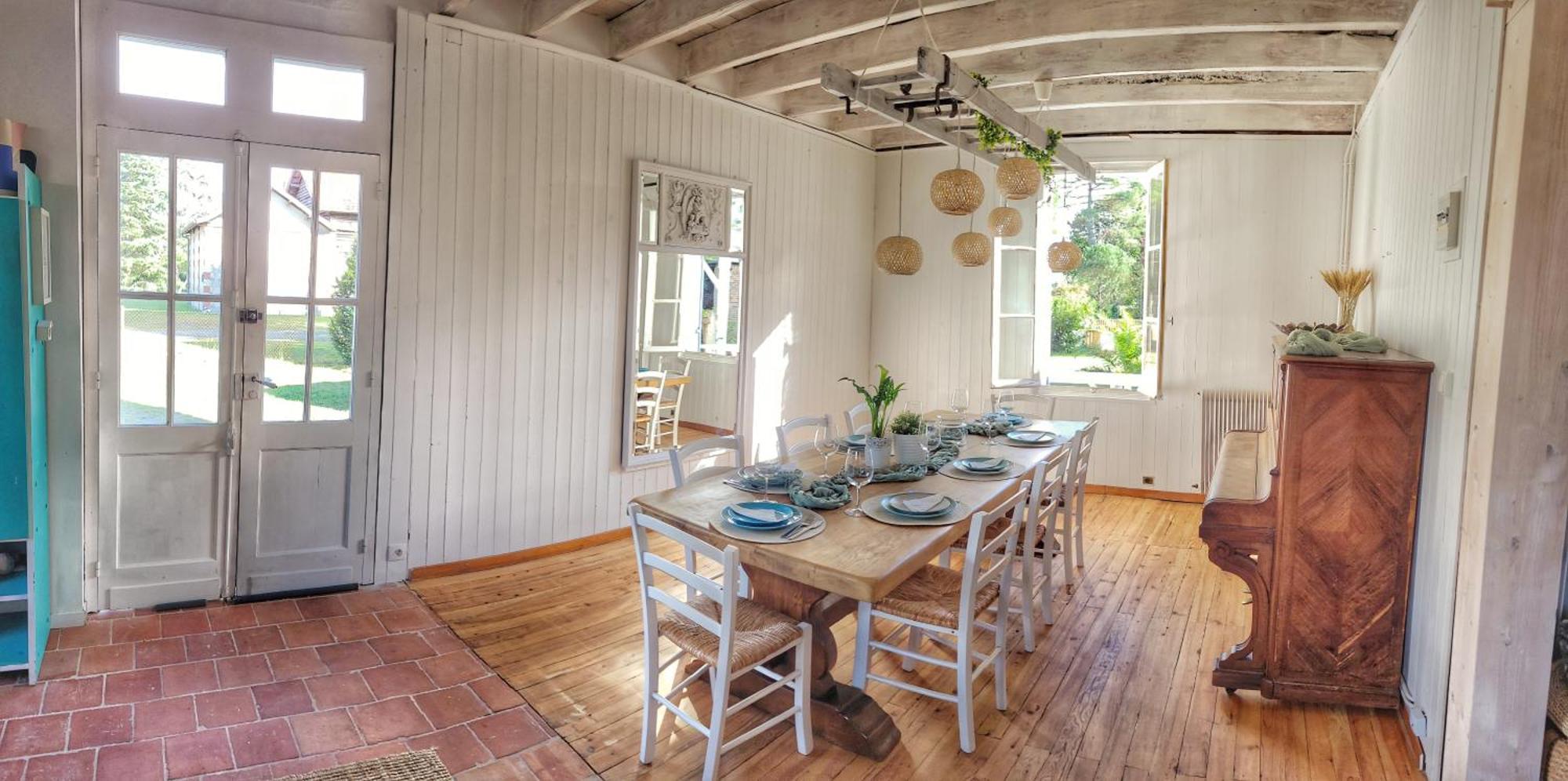 Charmante Maison Dans Les Landes X 10 Avec Piscine Et Salle D Escalade Lue Exterior foto