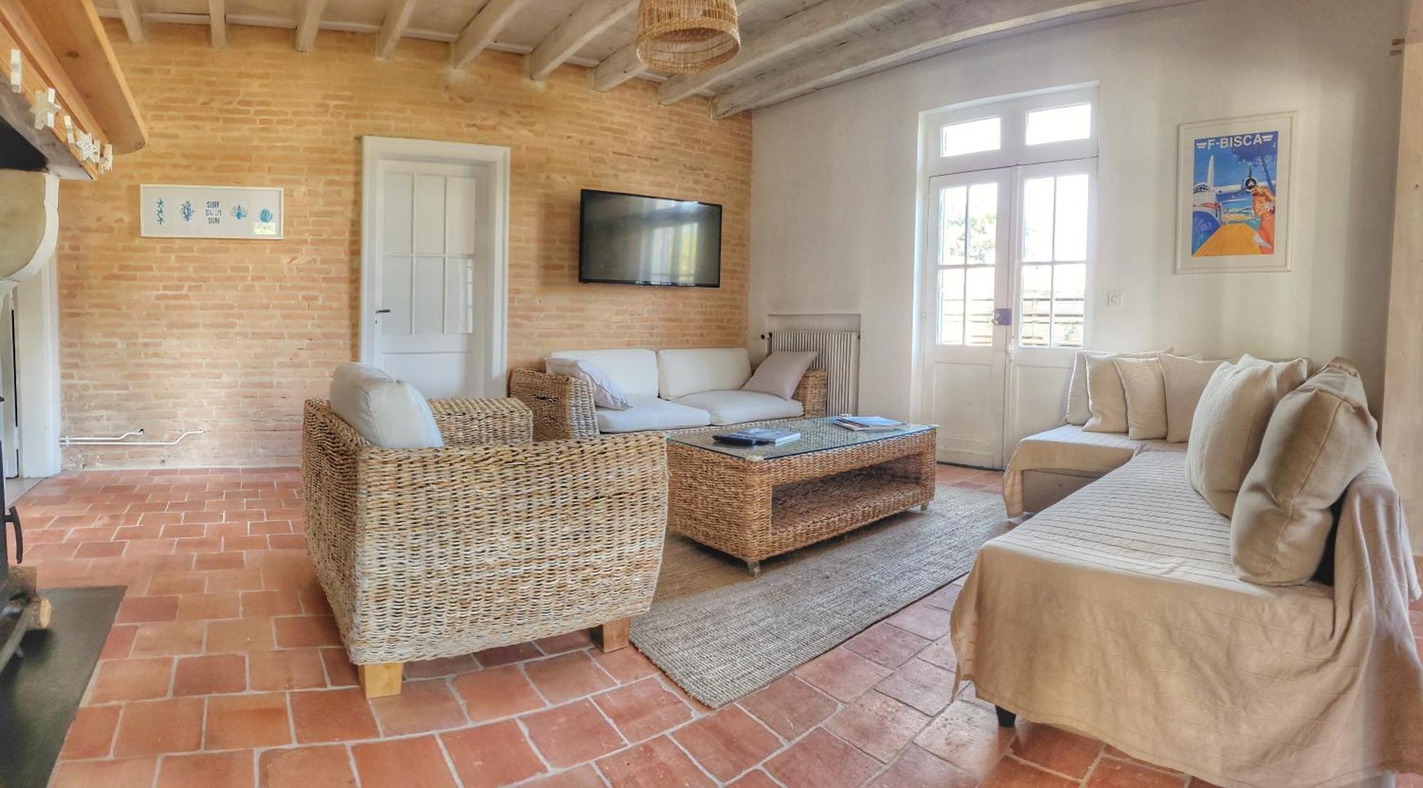 Charmante Maison Dans Les Landes X 10 Avec Piscine Et Salle D Escalade Lue Exterior foto