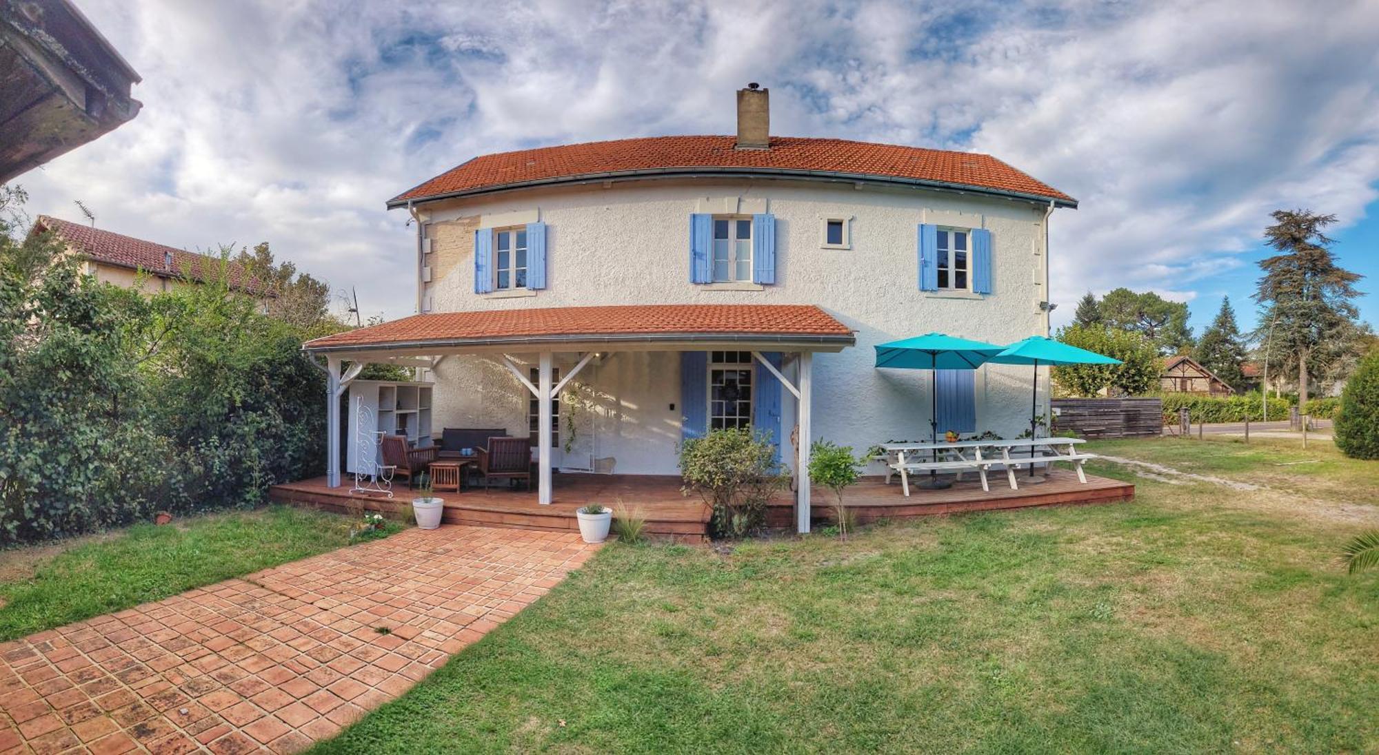 Charmante Maison Dans Les Landes X 10 Avec Piscine Et Salle D Escalade Lue Exterior foto