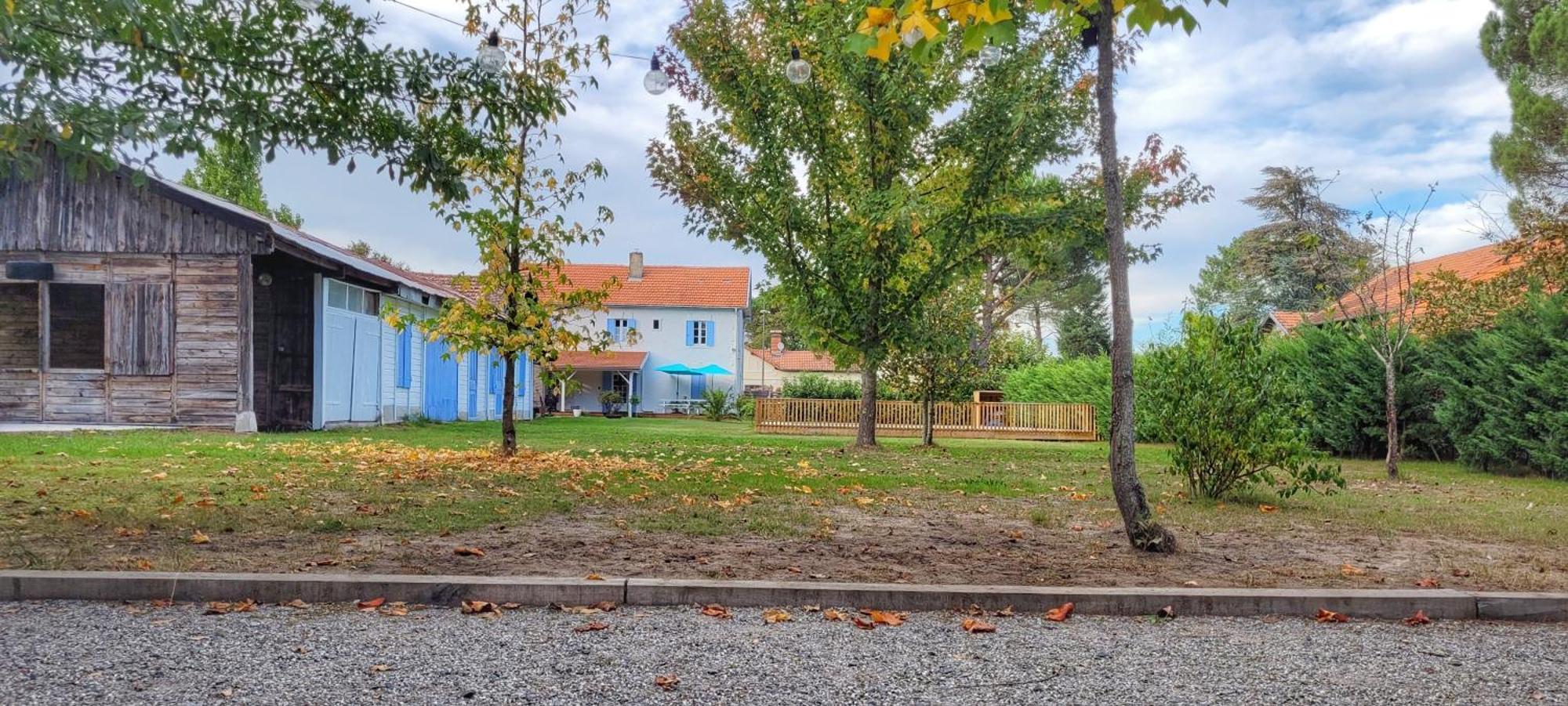 Charmante Maison Dans Les Landes X 10 Avec Piscine Et Salle D Escalade Lue Exterior foto